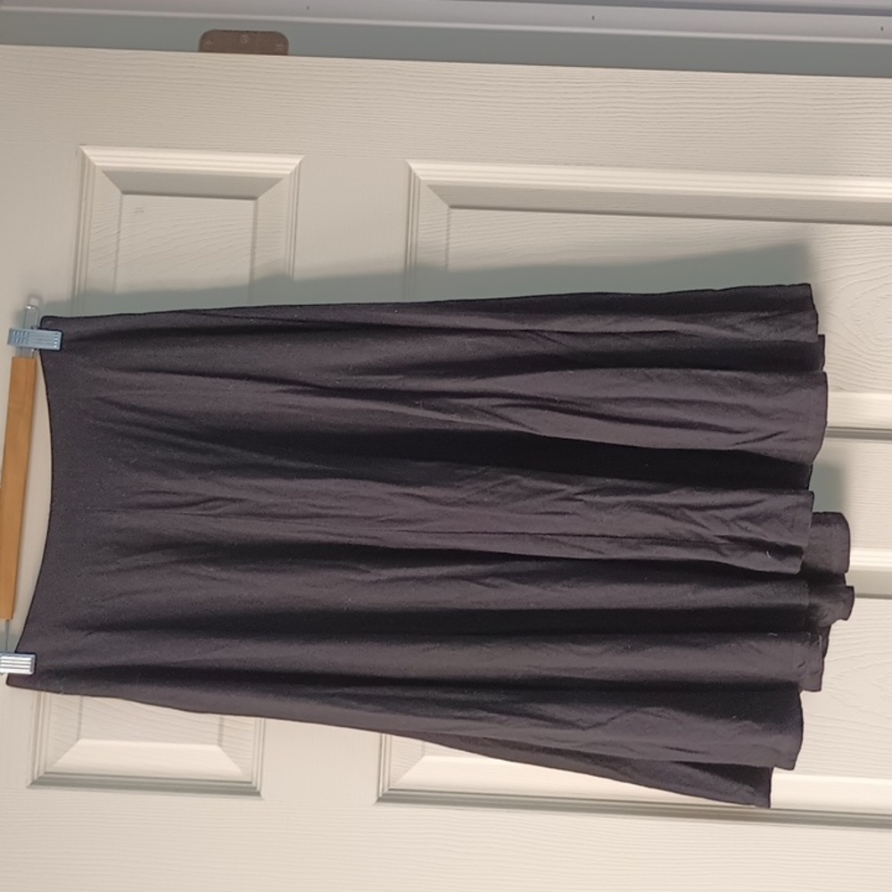 REFORMATION A-Line flare jersey Midi Skirt Medium - Picture 4 of 10
